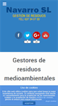 Mobile Screenshot of contenedoresnavarro.com